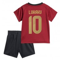 Maglia Calcio Belgio Romelu Lukaku #10 Prima Divisa Bambino Europei 2024 Manica Corta (+ pantaloncini)